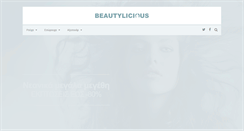 Desktop Screenshot of beautylicious.gr